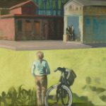 “Unbenannte Orte 1” 2019 80 x 100