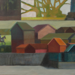 “Unbenannte Orte 7” 2019 110 x 140