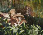 "Märchen vom Paradies VII", 2021, Öl auf Leinwand, 100 x 120 cm